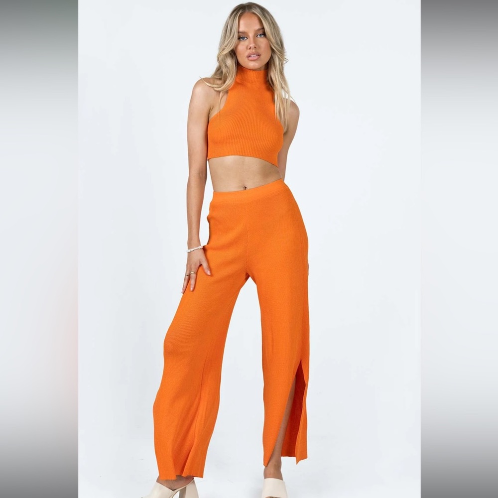 Princess Polly orange two piece set